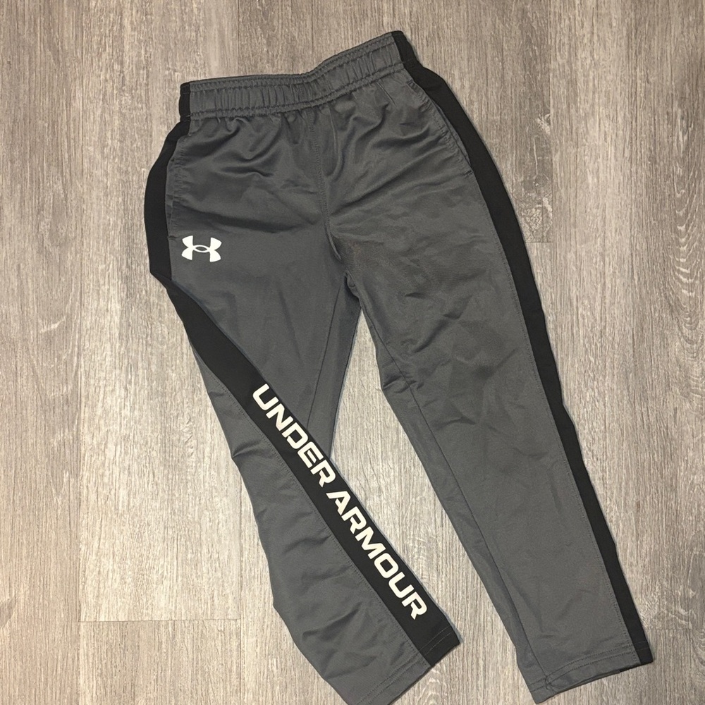Under Armour Kids Gray Track Pants